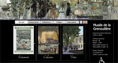 Desktop Screenshot of grenouillere-museum.com